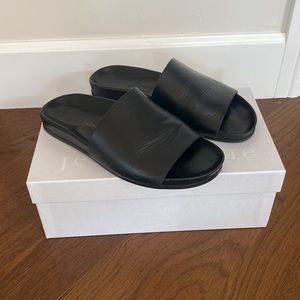 Jenni Kayne leather slide sandal- size 38